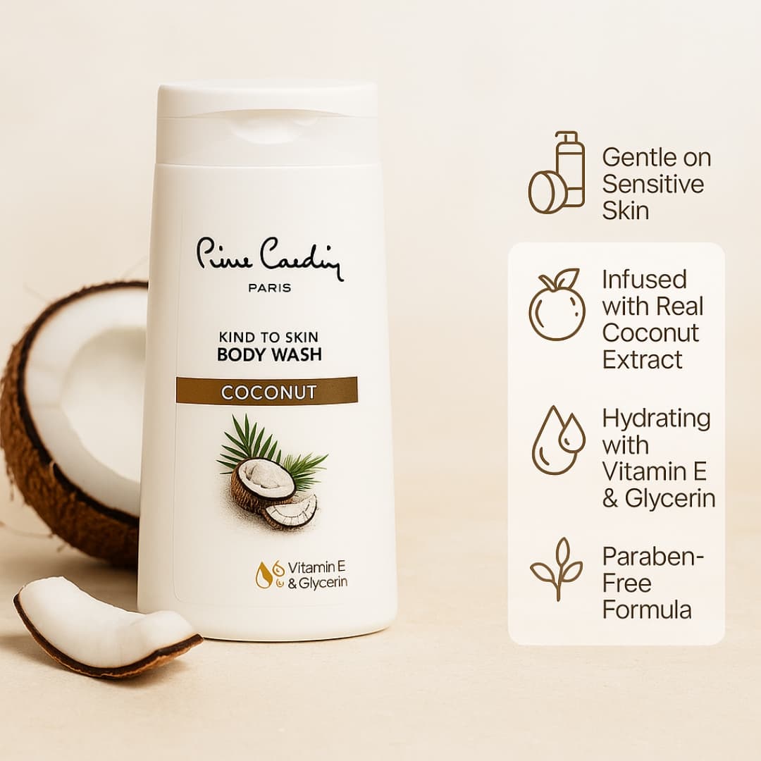 Pierre Cardin Paris Kind To Skin Body Wash 250ml