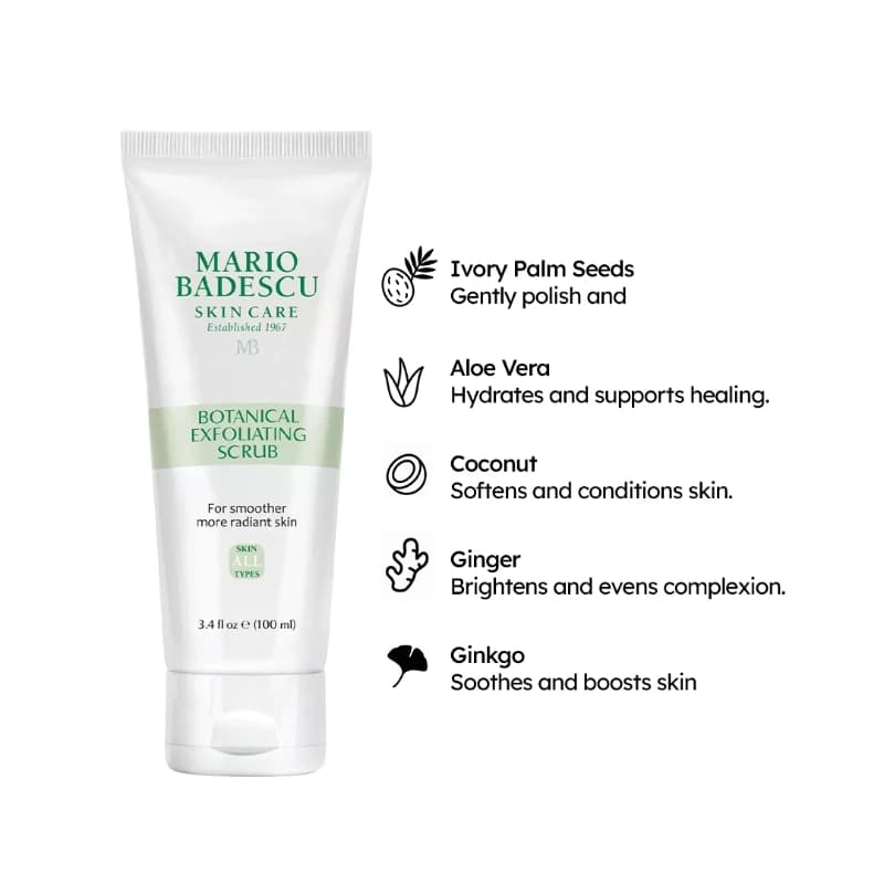 Mario Badescu Botanical Exfoliating Scrub 100g