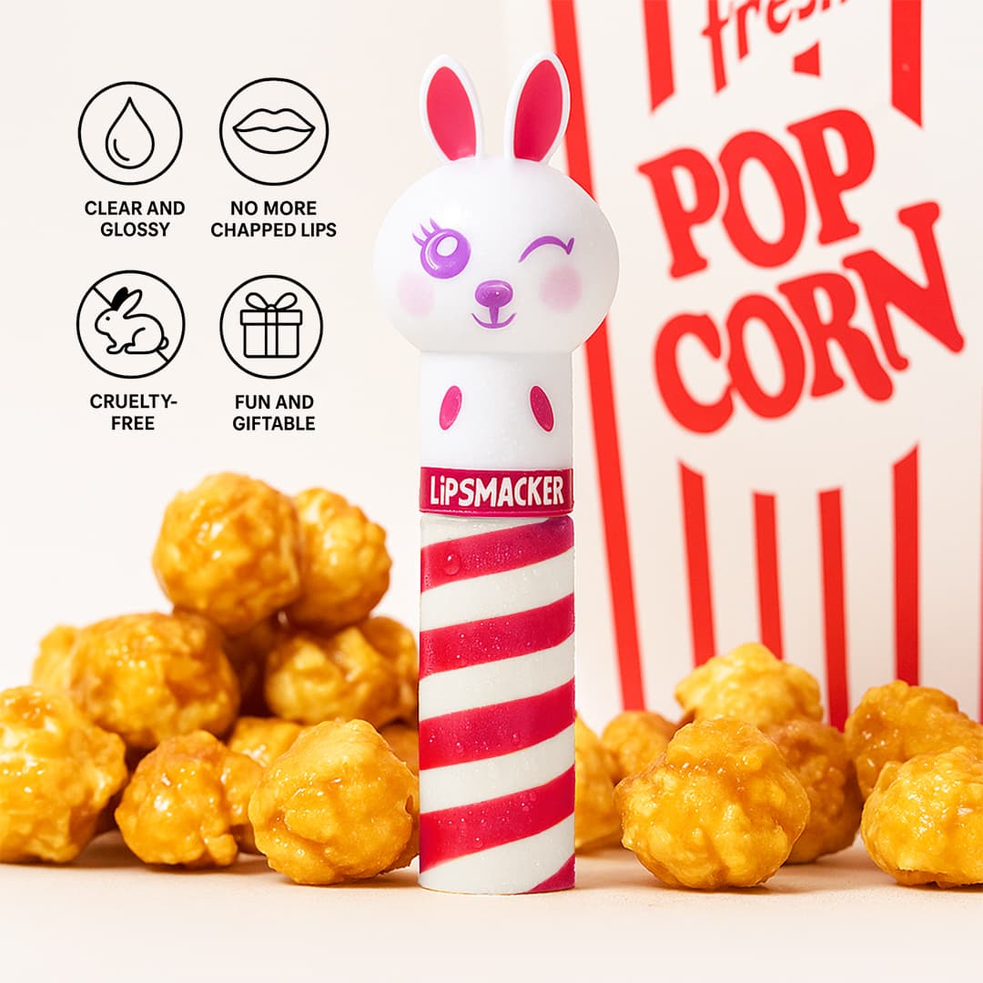 Lip Smacker Lip Gloss for Kids Hopping Caramel Corn