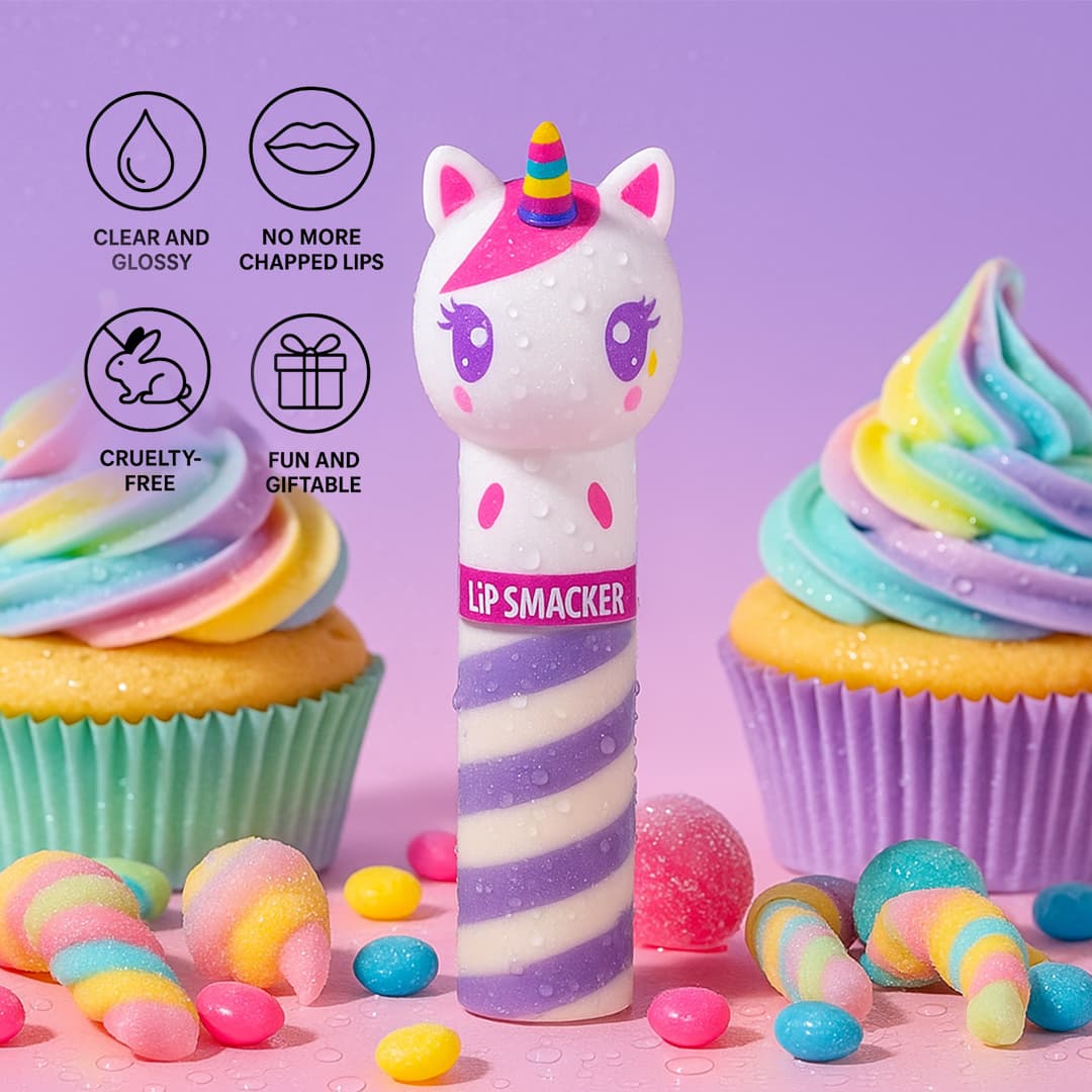 Lip Smacker Lip Gloss for Kids Unicorn Frosting