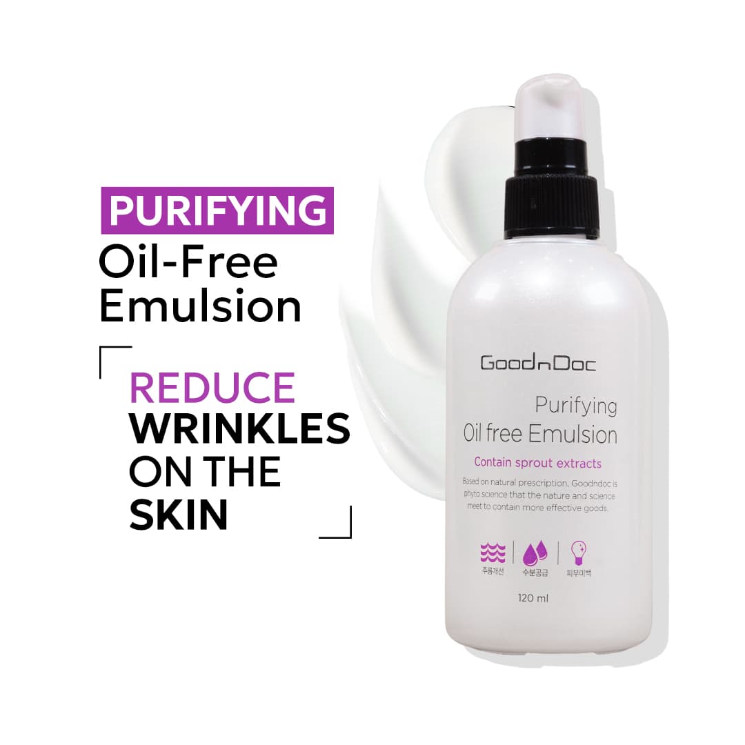 GoodnDoc Purifying Oil-Free Emulsion 120ml