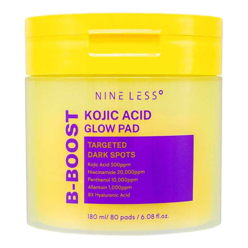 Nine Less B-Boost Kojic Acid Glow Pad 180ml , 80 Pads