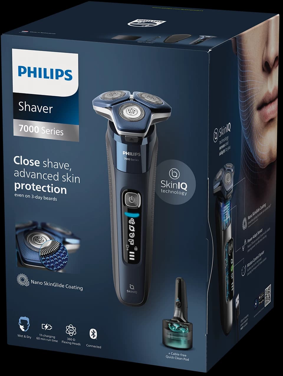 Philips S7885/50 Shaver series 7000 Wet & Dry electric shaver