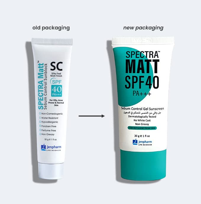 Jenpharm Spectra Matt SC SPF 40 30g