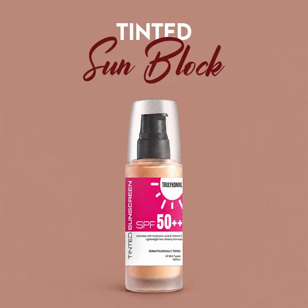 Truly Komal Tinted Sunscreen SPF 50 PA++ SPF 50 PA++ 50ml