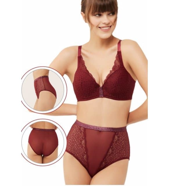 US Polo Assn Soft Covered Bra Slip Set 66295