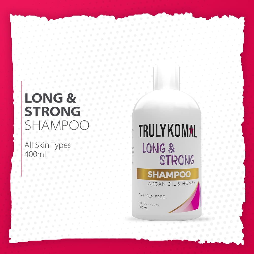 Truly Komal Long and Strong Shampoo 400ml