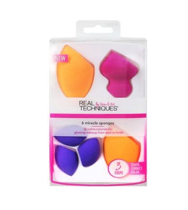 Real Techniques 6 Miracle Sponges