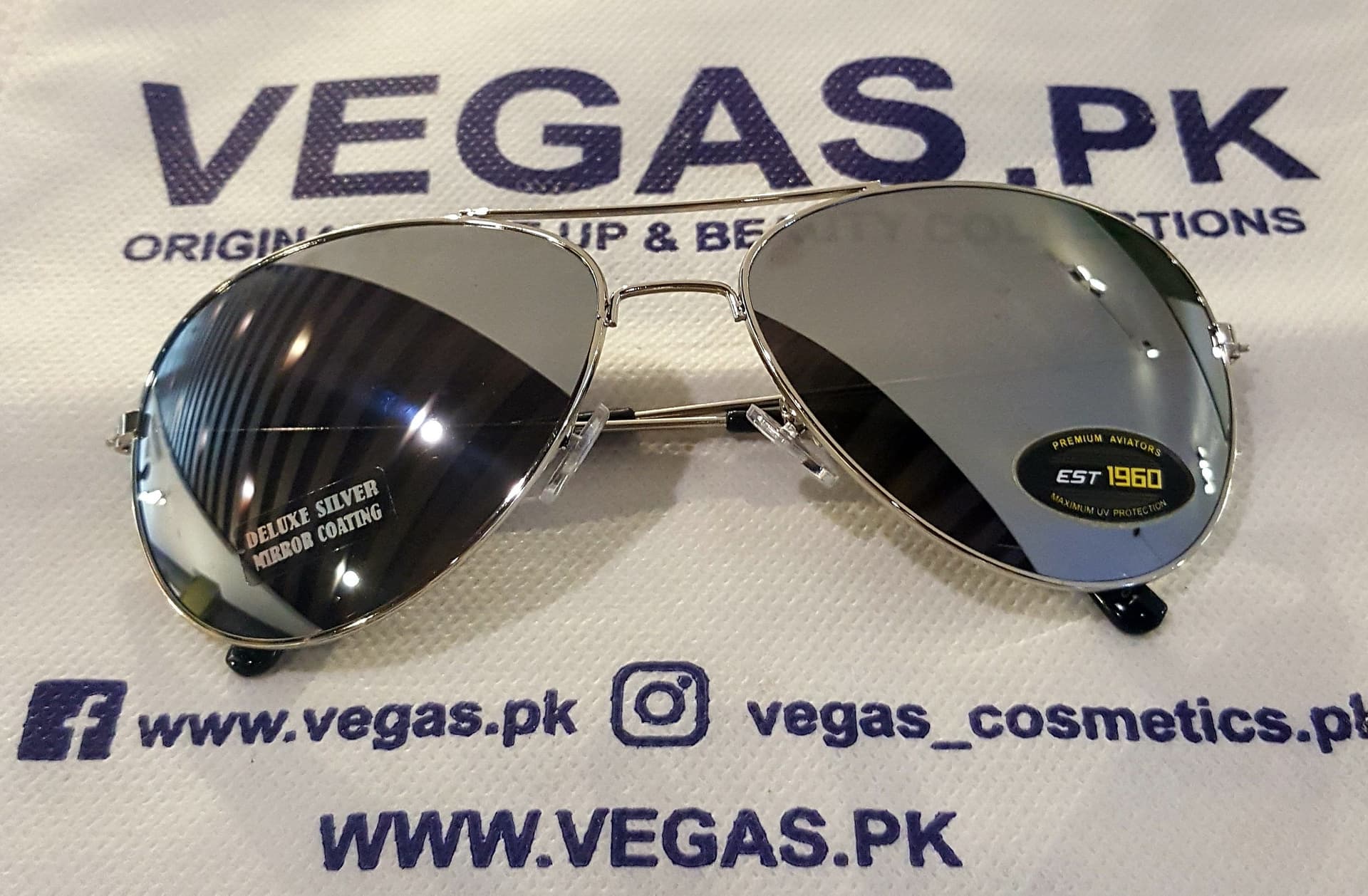Air Force Deluxe Silver Mirror Coating Glasses