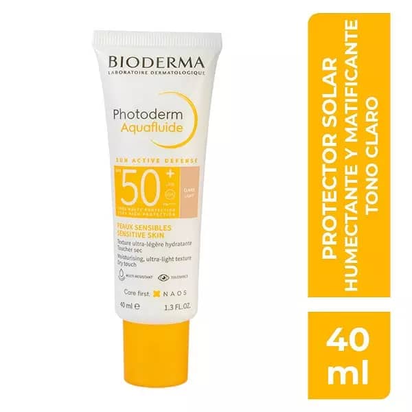 Bioderma Photoderm Aqua Fluide Clear SPF 50- Light