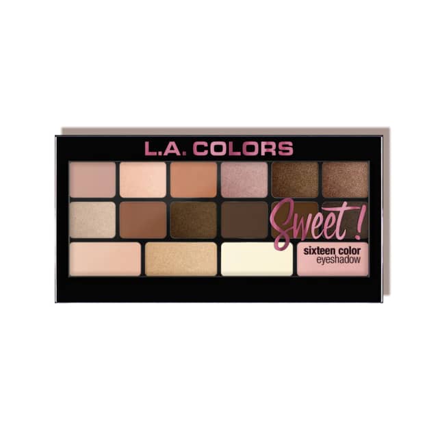 LA Colors Sweet! 16 Color Eyeshadow Palette