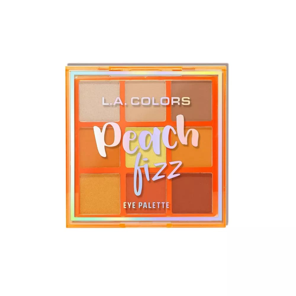 LA Colors Fruity Fun 9 Colors Eyeshadow- Peach Fizz