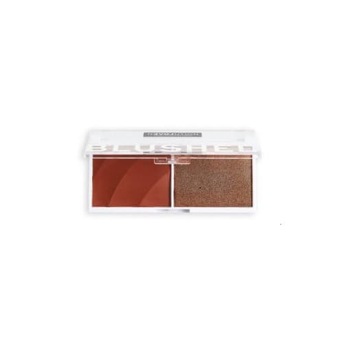 Revolution Relove Colour Play Blushed Blush and highlighter duo Baby