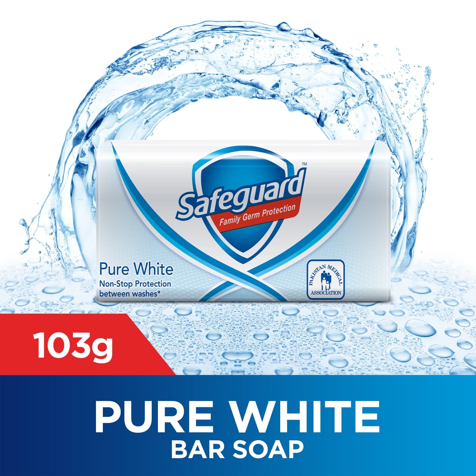 Safeguard Bar Soap Pure White 103g