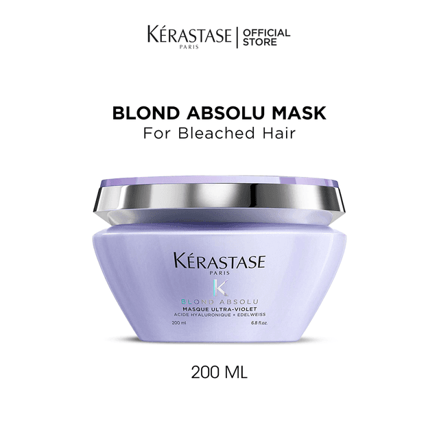 Kerastase Blonde Absolute Ultra Violet Mask 200ml - For Blonde Hair