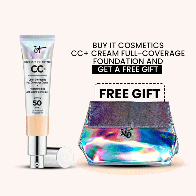 IT Cosmetics CC+ Cream Full-Coverage Foundation with SPF 50 - Light