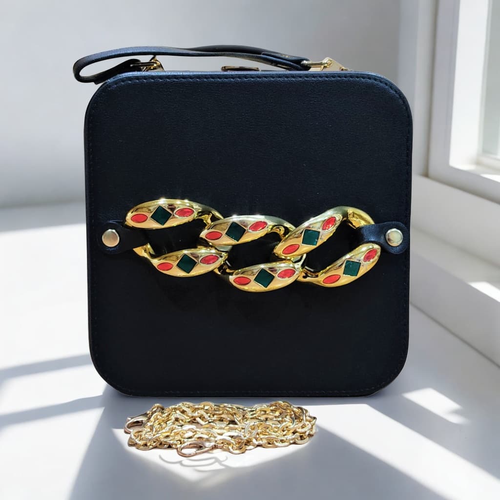 Bags and Satchels by Vegas.pk Leather Baguette Bag 8886