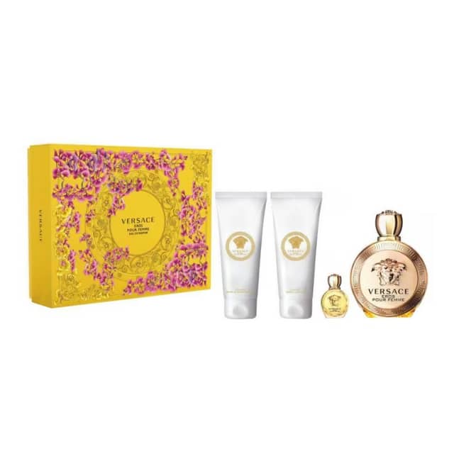 Versace Ladies Eros Pour Femme Gift Set Fragrances