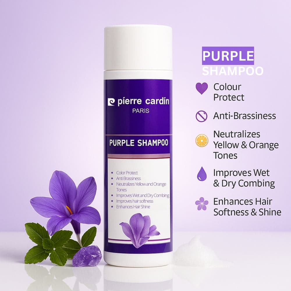 Pierre Cardin Paris Purple Shampoo 200ml