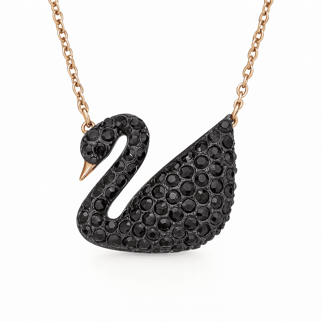 Kushim Black Swan Necklace