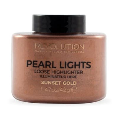 Makeup Revolution Pearl Lights Loose Highlighter - Sunset Gold